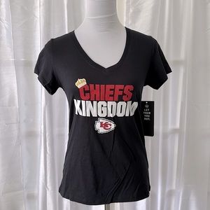 NWT 47 Kansas City Chiefs SS T-shirt Sz S-Black